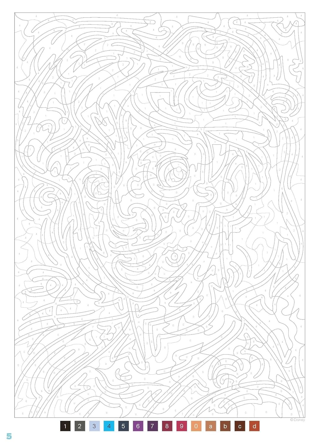 Coloriages mystères Disney - Grands classiques Spécial Portraits