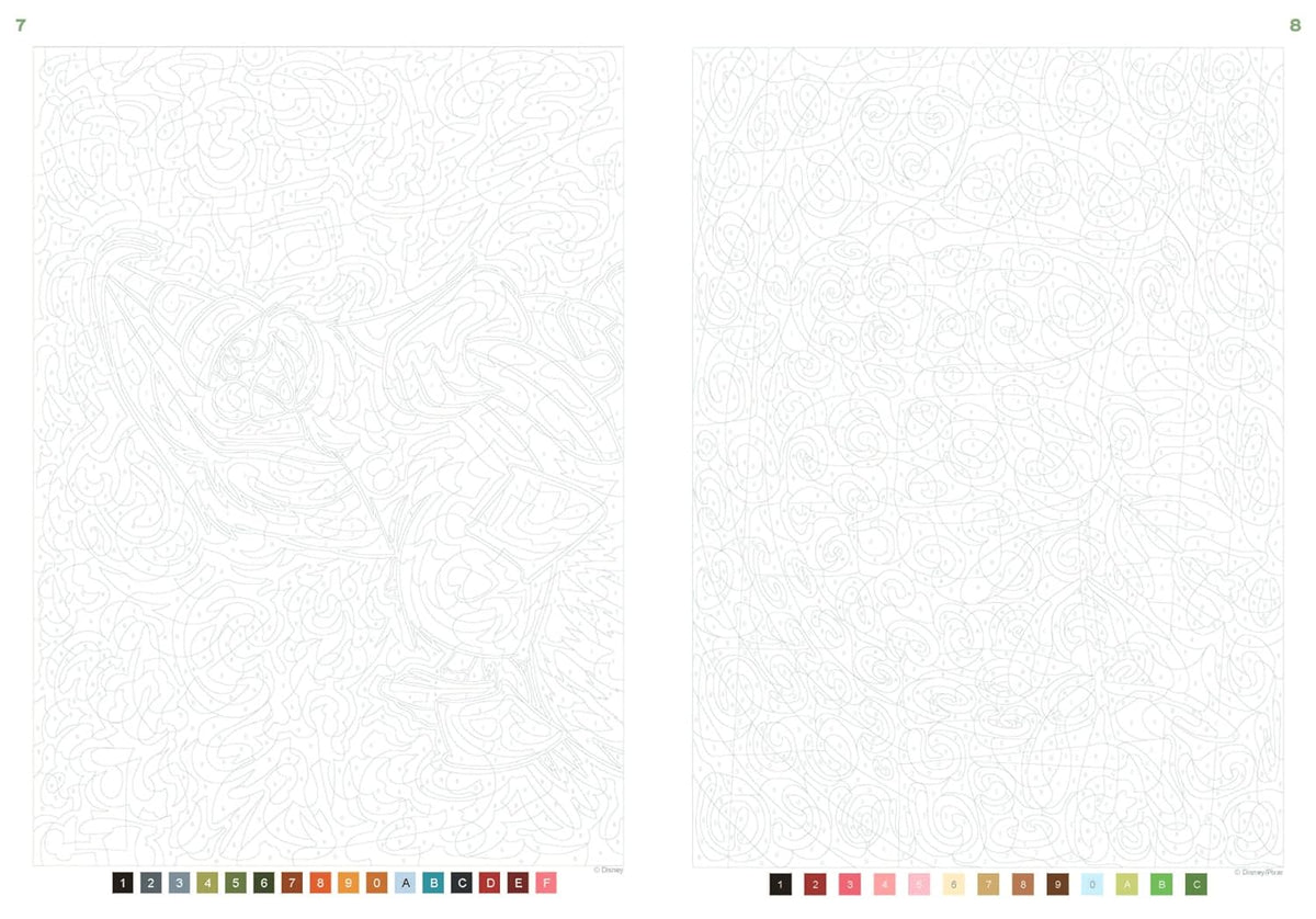 Coloriages mystères Disney - Best of Bestiaire