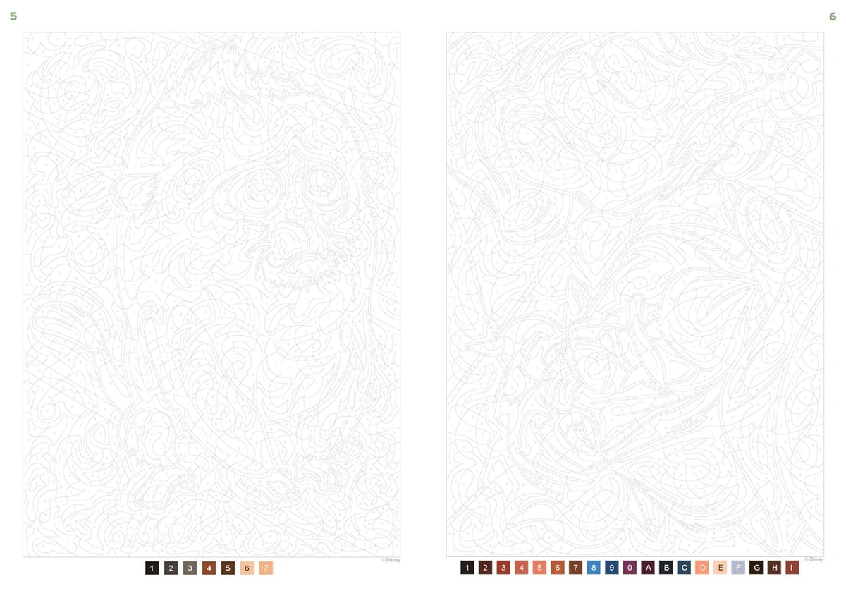 Coloriages mystères Disney - Best of Bestiaire