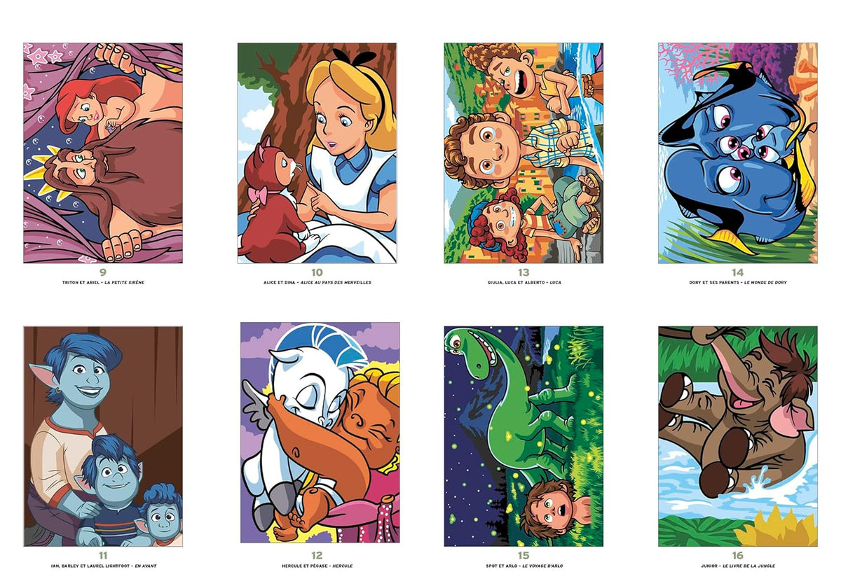 Coloriages mystères Disney - Best of babies