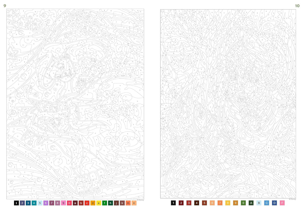 Coloriages mystères Disney - Best of babies
