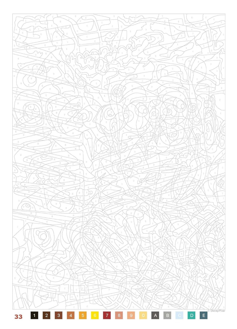 Coloriages mystères Disney - Pixar