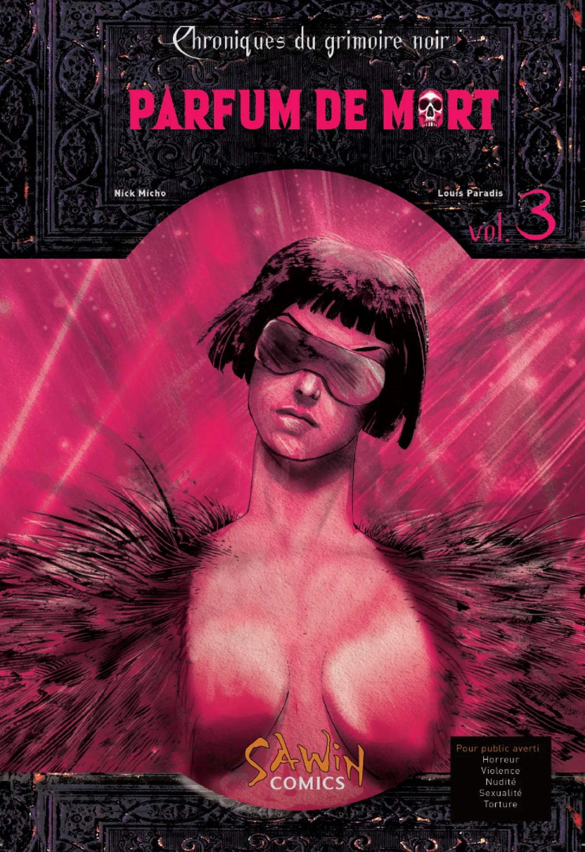 CHRONIQUE DU GRIMOIRE NOIR T3 PARFUM DE MORT