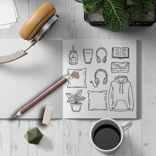 CAHIER A COLORIER POUR ADULTE - COLORIER ET RELAXER