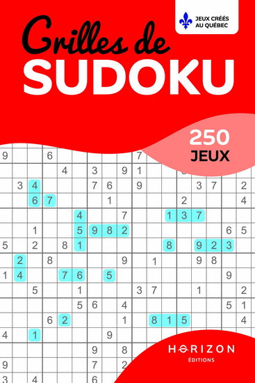 SUDOKUS -250 JEUX