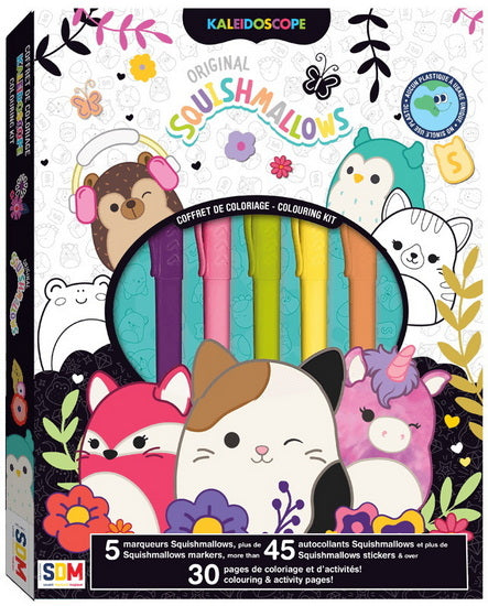 COFFRET DE COLORIAGE DOUCEUR - SQUISHMALLOWS