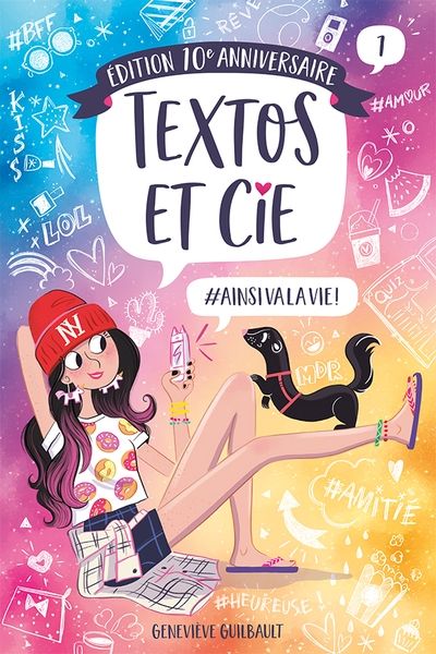 TEXTOS ET CIE 01  AINSIVALAVIE!  SPECIAL 10E ANNIVERSAIRE - GENEVIÈVE GUILBAULT