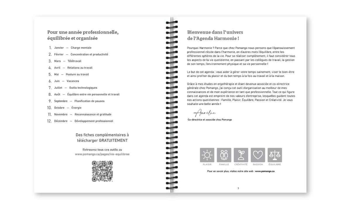 Agenda Harmonie 2027 - Pomango