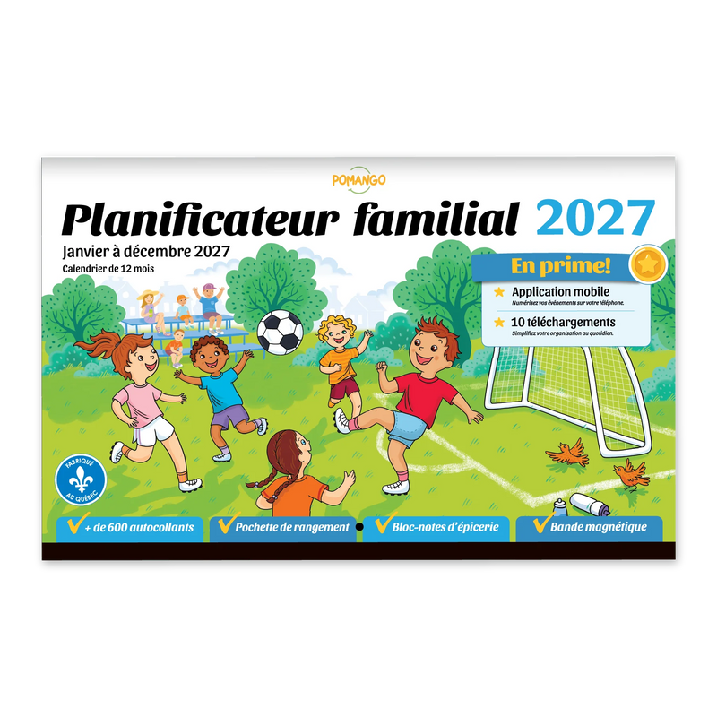PLANIFICATEUR FAMILIAL 2026-2027
