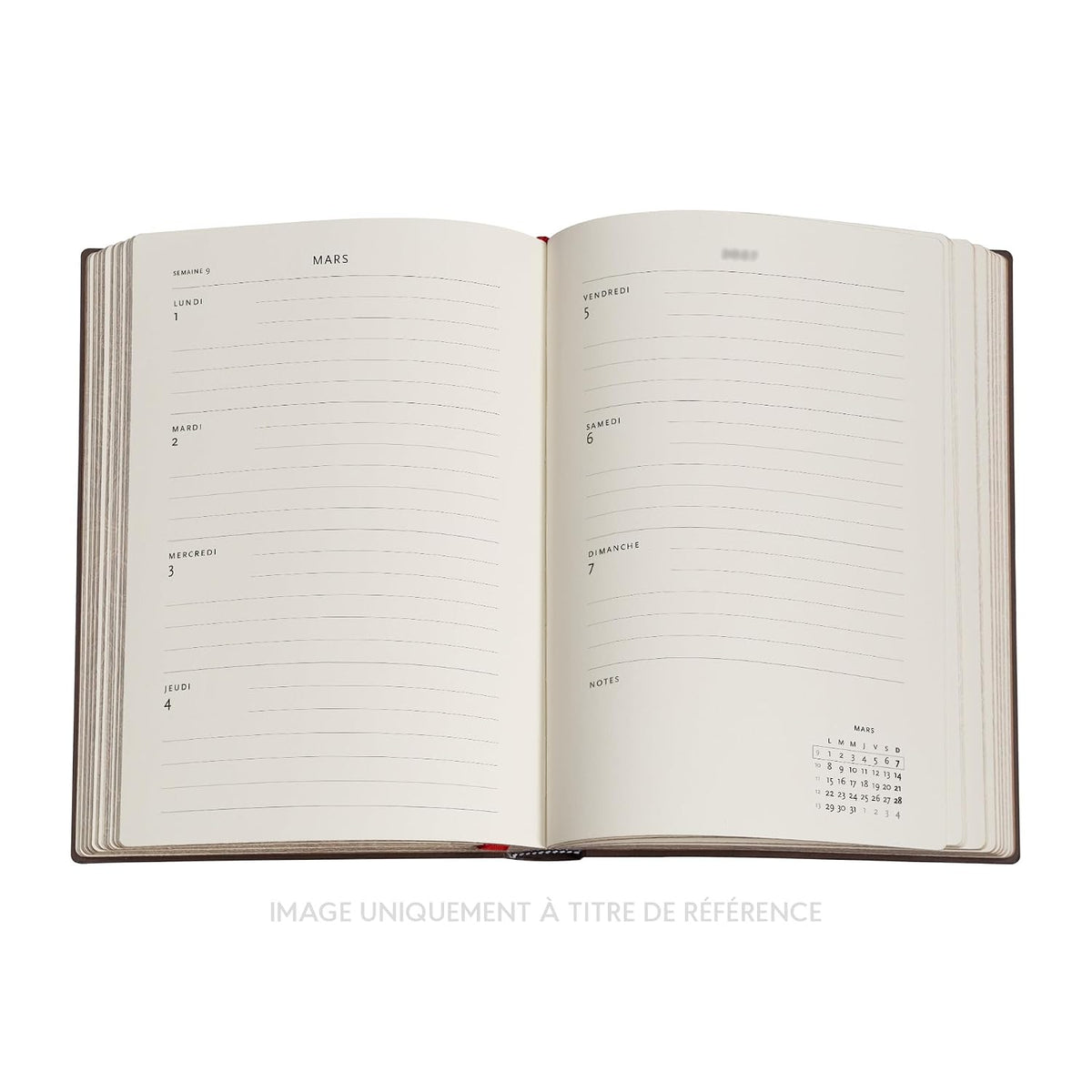 Agenda 2027 Blue Willow - Format midi - Paperblanks