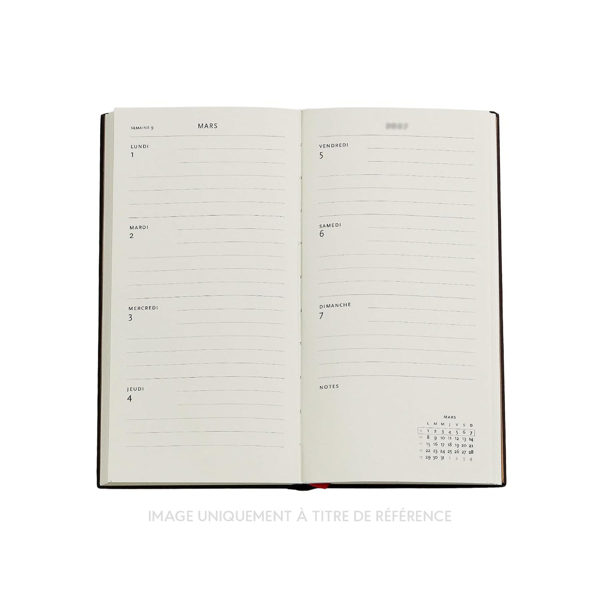 Agenda 2027 Lotus River - Format fin - Paperblanks