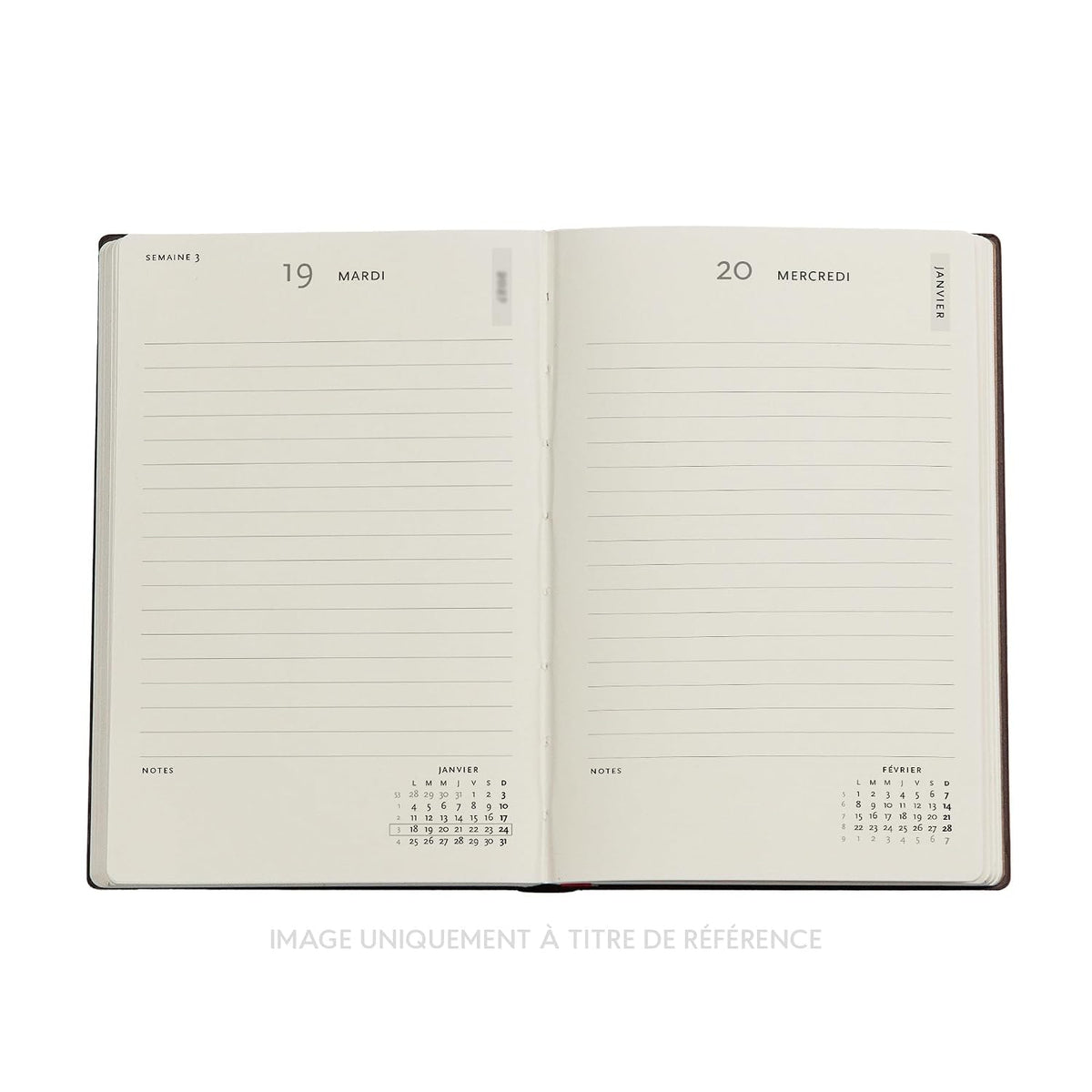 Agenda 2027 Les Paons d'Hafiz - Fromat mini - Paperblanks