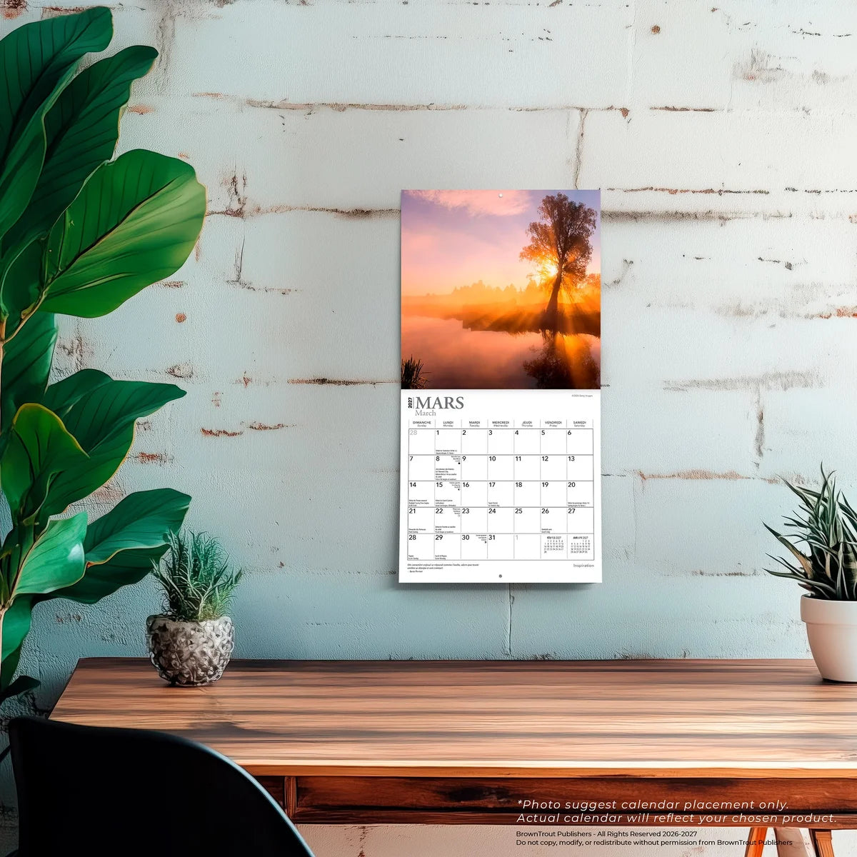 CALENDRIER MINI 2027 INSPIRATION