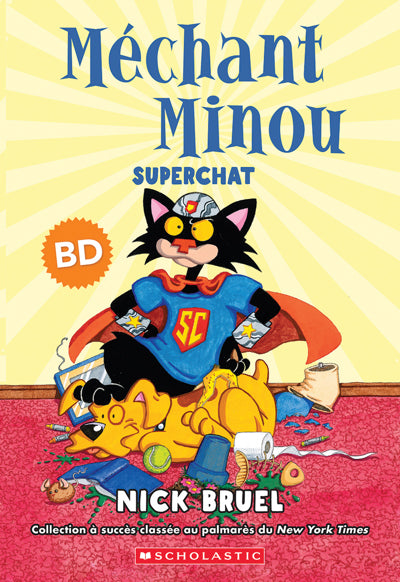 MECHANT MINOU SUPERCHAT BD