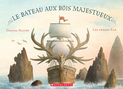 BATEAU AUX BOIS MAJESTUEUX