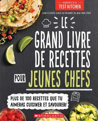 GRAND LIVRE DE RECETTES POUR JEUNES CHEFS