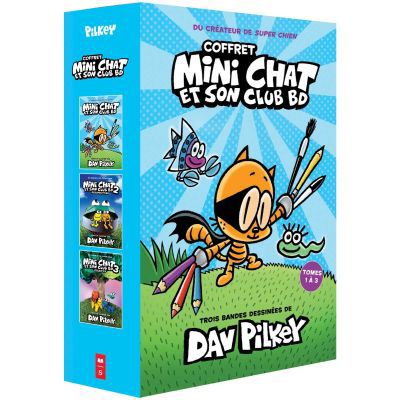 COFFRET MINI CHAT ET SON CLUB BD