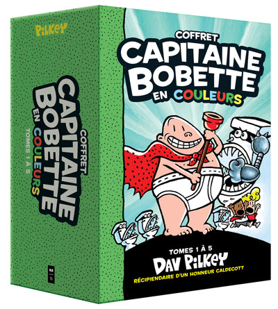 Coffret Capitaine Bobette en couleurs : tomes 1 à 5