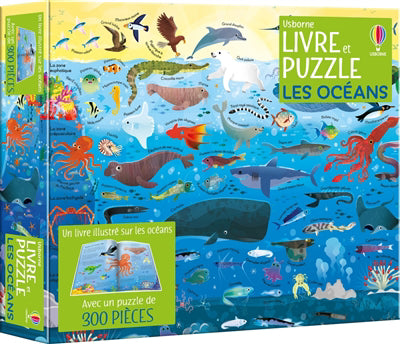 OCEANS (COFFRET LIVRE ET PUZZLE - DES 5 ANS)