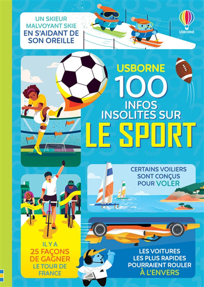 100 INFOS INSOLITES SUR LE SPORT - DES 8 ANS