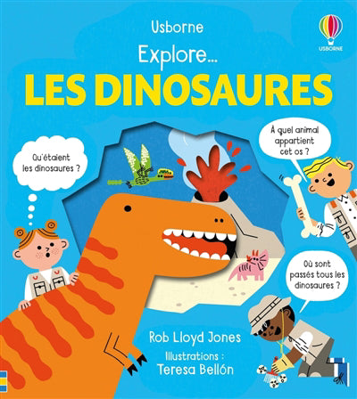 EXPLORE LES DINOSAURES | ÉDITIONS USBORNE