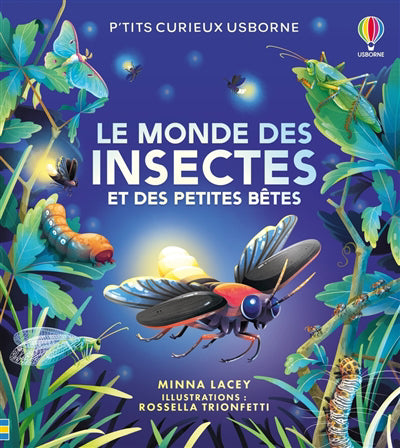 P'TITS CURIEUX USBORNE : LE MONDE DES INSECTES ET DES PETITES BET