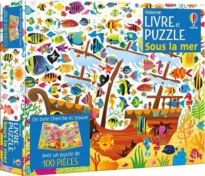 SOUS LA MER (COFFRET LIVRE ET PUZZLE)