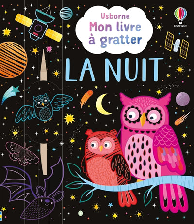 MON LIVRE A GRATTER : LA NUIT
