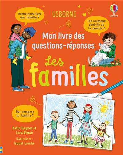 FAMILLES - MON LIVRE DES QUESTIONS-REPONSES - DES 5 ANS