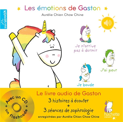 Emotions de gaston - Livre audio