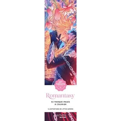 ROMANTASY -40 MARQUE-PAGES A COLORIER