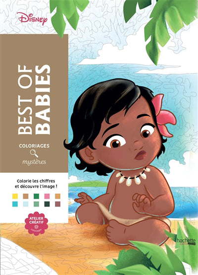 Coloriages mystères Disney - Best of babies