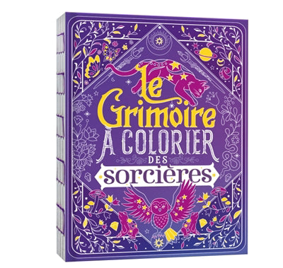 GRIMOIRE A COLORIER DES SORCIERES