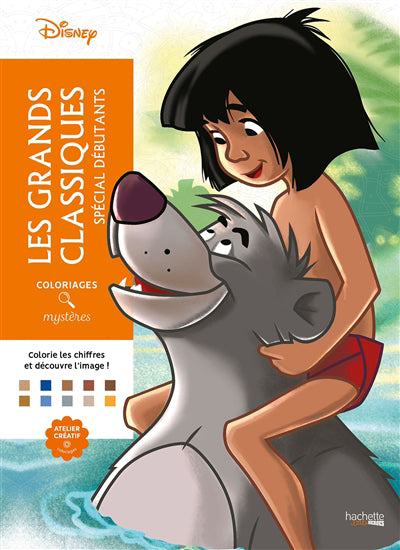 COLORIAGES MYSTÈRES DISNEY - SPÉCIAL DÉBUTANTS 10 novembre