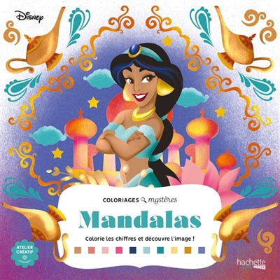 MANDALAS -COLORIAGES MYSTERES DISNEY