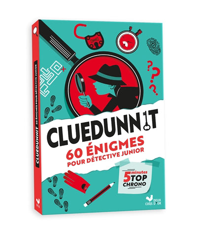 CLUEDUNNIT -60 ENIGMES..DETECTIVE JUNIOR