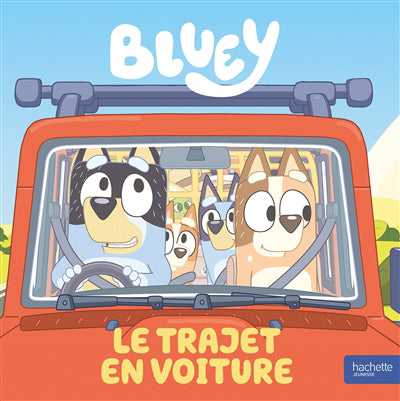 BLUEY -LE TRAJET EN VOITURE