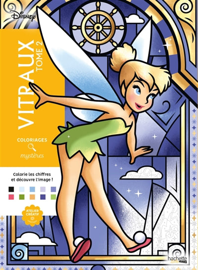 Coloriages mystères Disney : Vitraux Tome 2 20 octobre