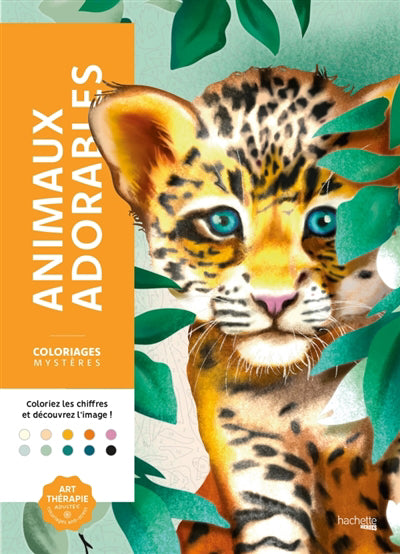 ANIMAUX ADORABLES -COLORIAGES MYSTERES