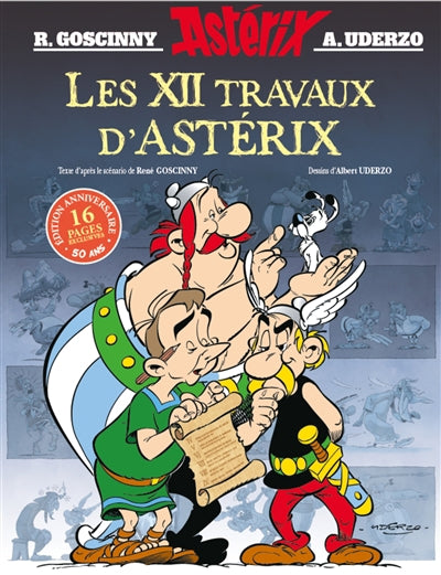XII TRAVAUX D'ASTERIX -ED. ANNIVER.