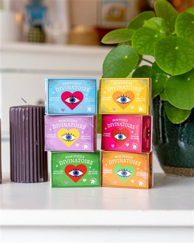 PUZZLE DIVINATOIRE ROSE