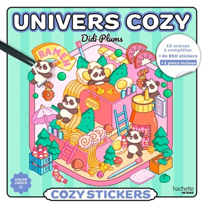 UNIVERS COZY -COZY STICKERS (+ PINCE)