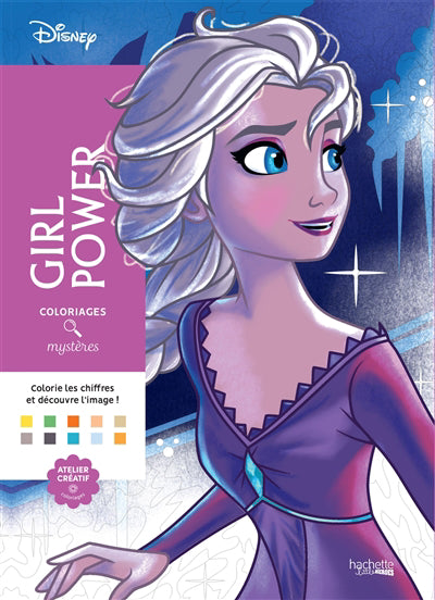 Girl power : coloriages mystères 6 octobre