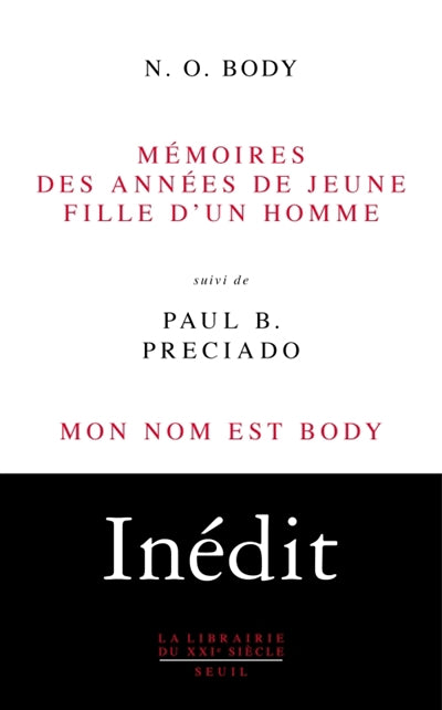 MEMOIRES DES ANNEES DE JEUNE FILLE D'UN HOMME (SUIVI DE MON NOM E