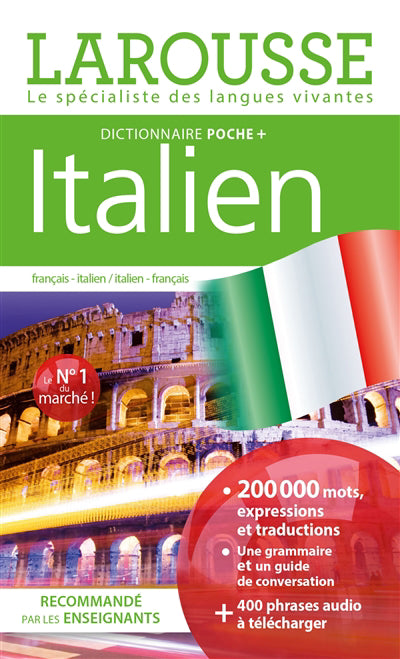 Dictionnaire Larousse poche plus Italien