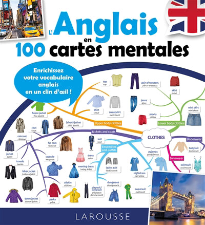 ANGLAIS EN 100 CARTES MENTALES