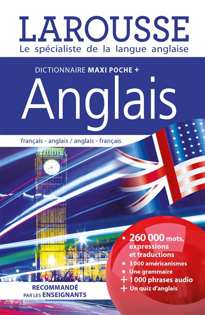 DICT. MAXI POCHE+ ANGLAIS (FR/AN-AN/FR)