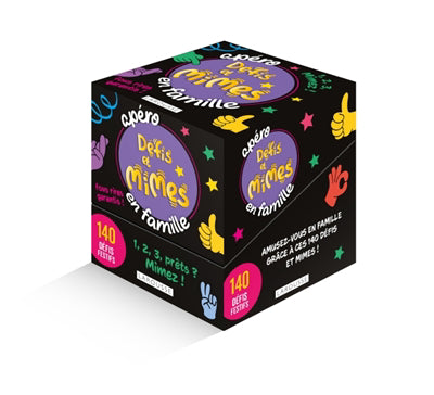 APERO DEFIS ET MIMES EN FAMILLE