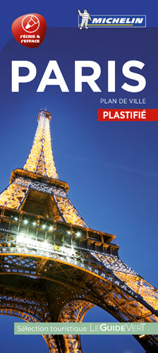 Paris - Plan de ville plastifié