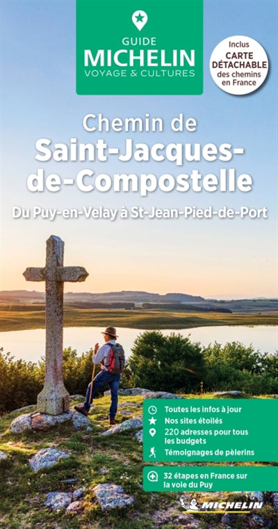 CHEMIN DE SAINT-JACQUES-DE-COMPOSTELLE  GUIDE VERT N.E.